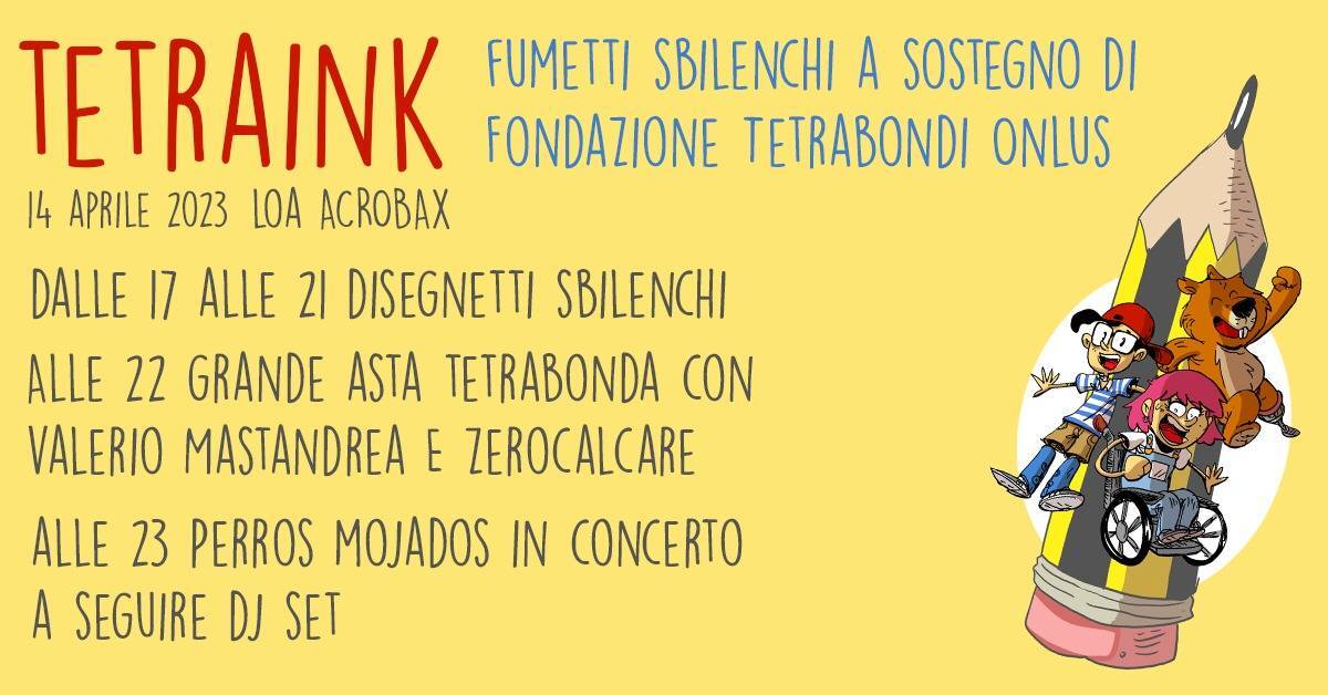 Tetra Ink : Festival di Fumetti Sbilenchi