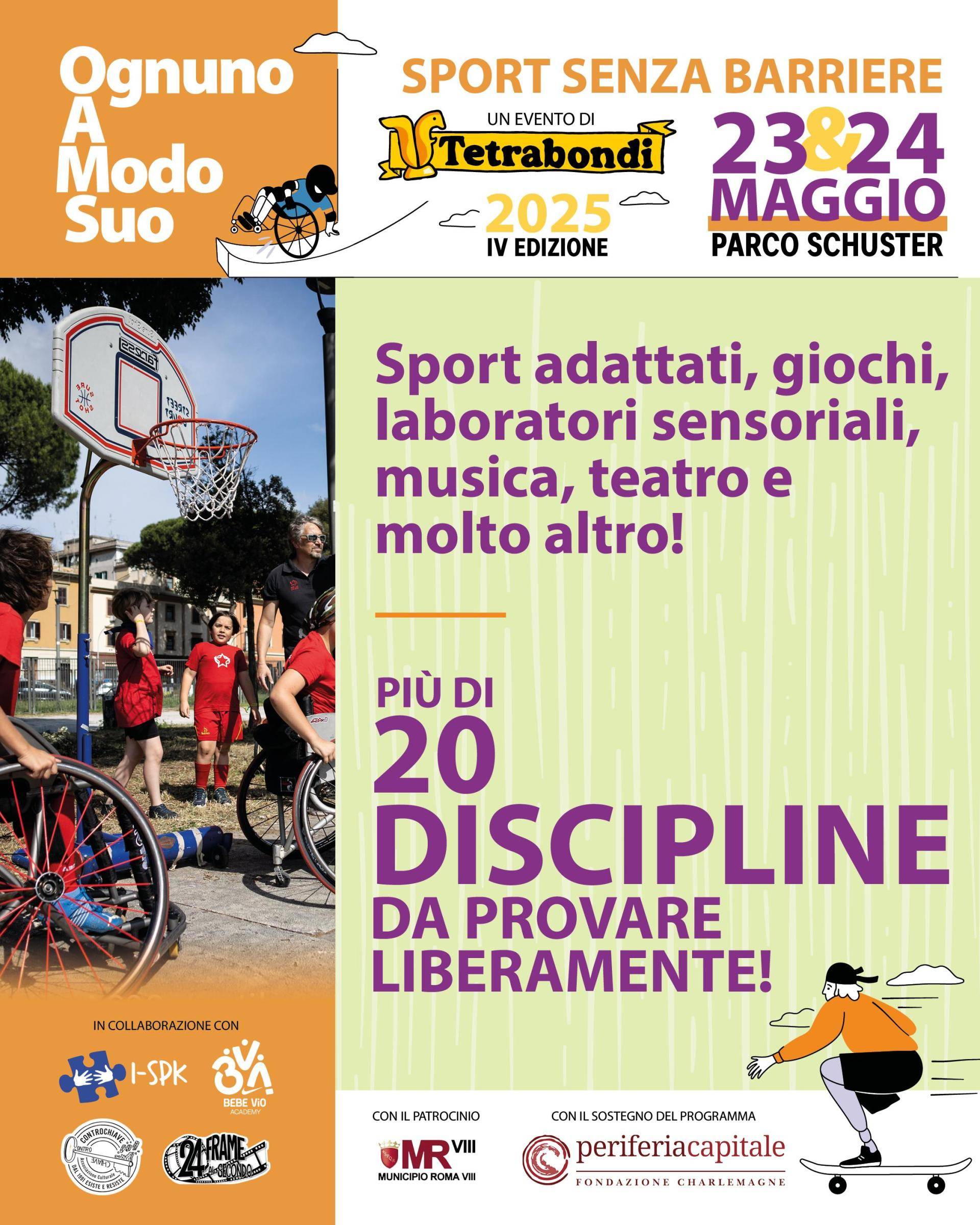 Il programma completo di OAMS25: Ognuno a modo suo