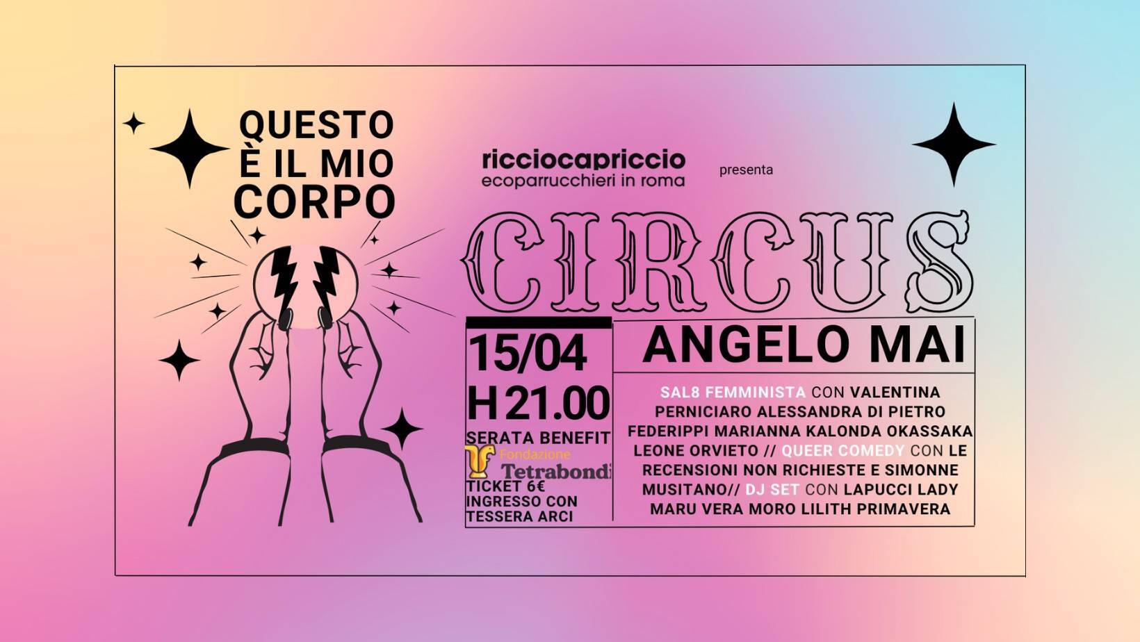 CIRCUS: Questo è il mio corpo!