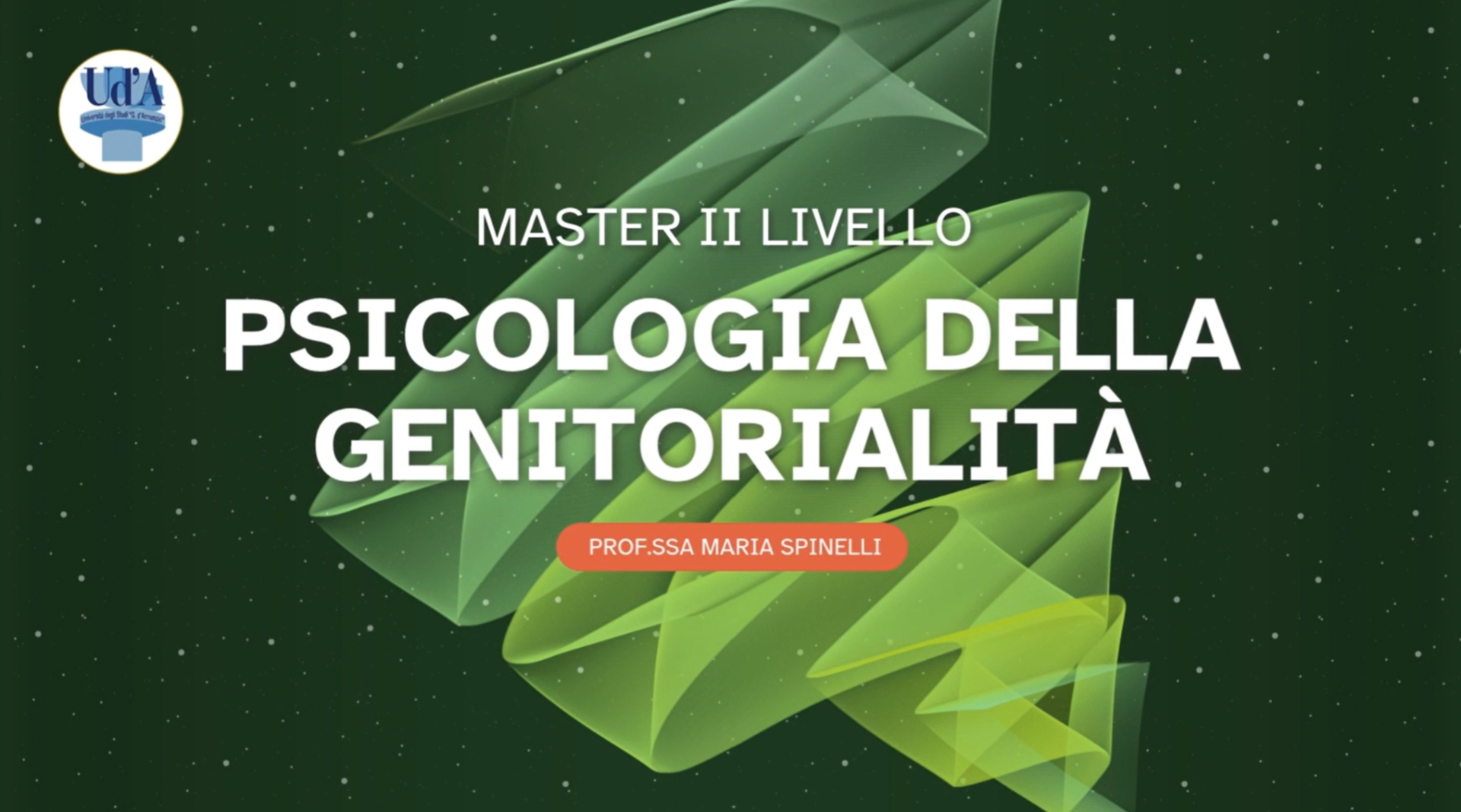 Master Universitario II livello: PSICOLOGIA DELLA GENITORIALITA'