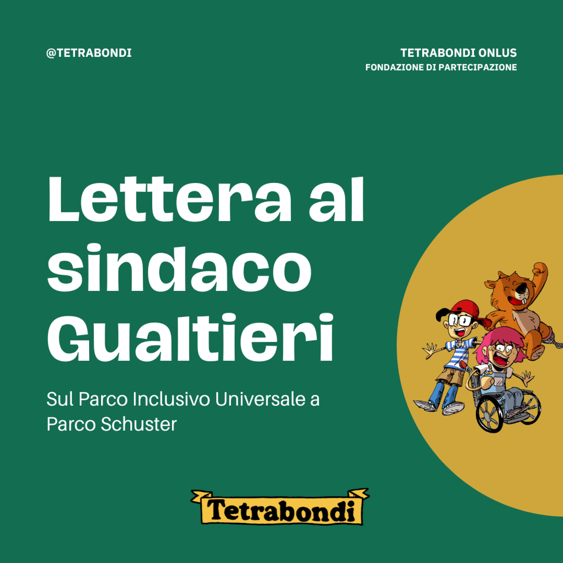 Lettera al Sindaco di Roma, Roberto Gualtieri