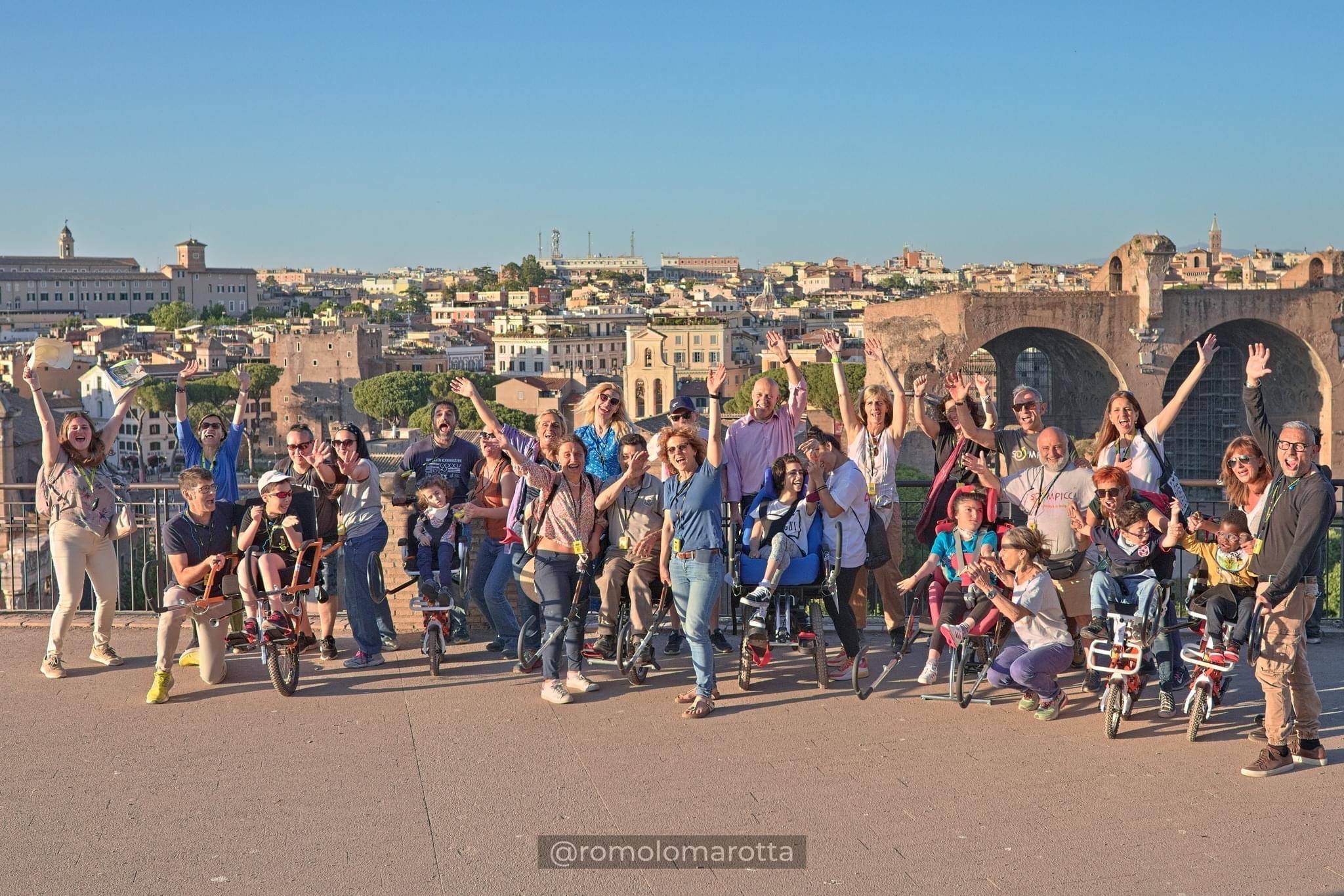 Visita guidata in joëlette al Foro Romano