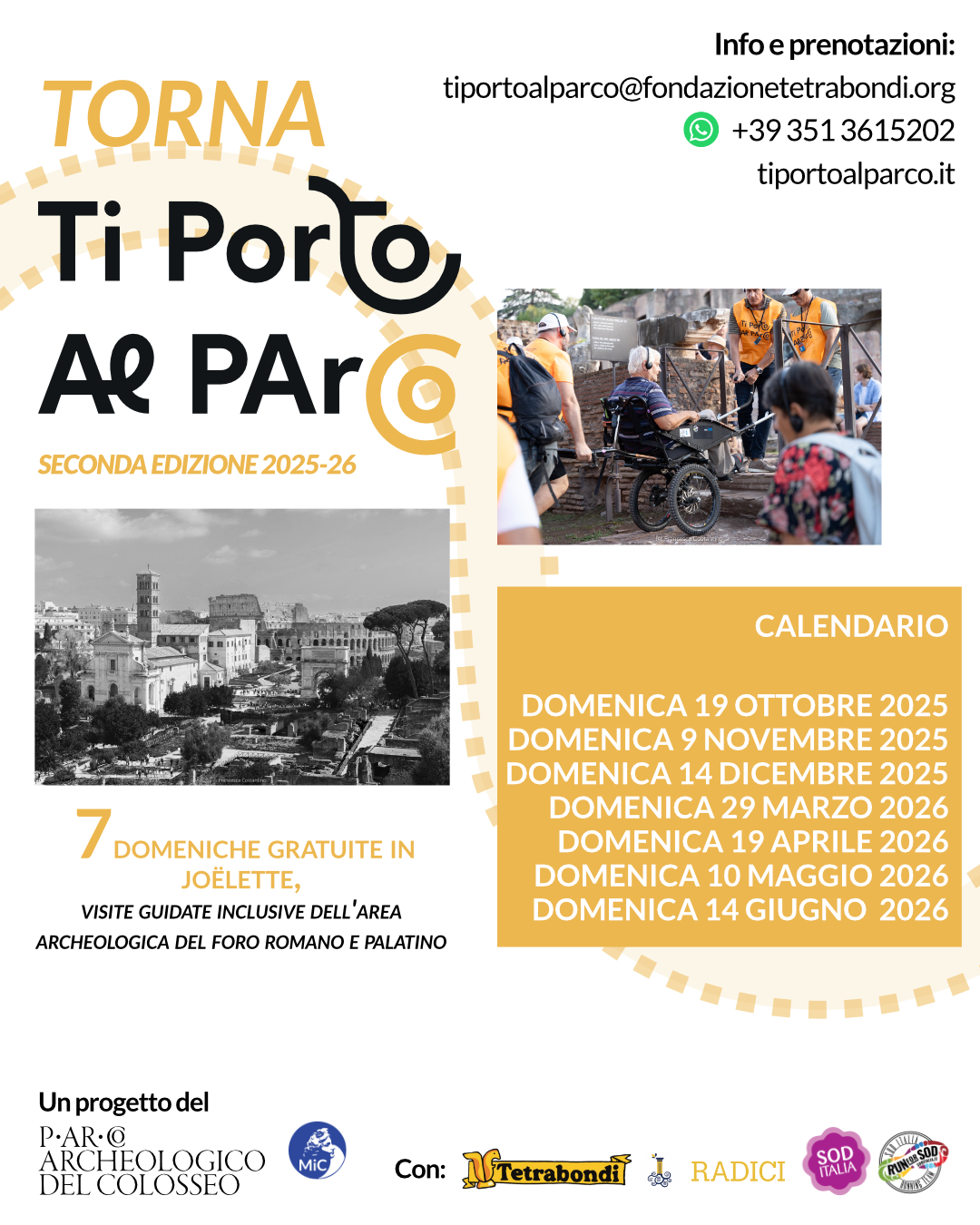 Ti porto al parco