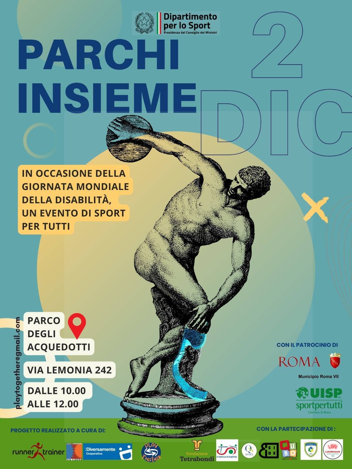 Parchi Insieme: un evento di sport per tutti