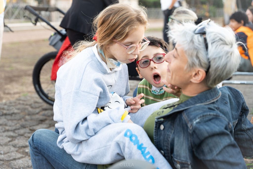Valentina Perniciaro con Sirio e Gaia